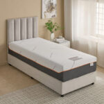 iSleepLuxe iCooltex Contour Pro Air Memory Foam HR Cooling Fabric Single Mattress - 90x190x30 cm