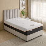iSleepLuxe iCooltex Contour Pro Air Memory Foam HR Cooling Fabric Queen Mattress - 155x205x30 cm