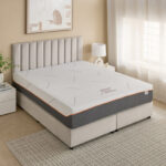 iSleepLuxe iCooltex Contour Pro Air Memory Foam HR Cooling Fabric Super King Mattress - 200x200x30cm
