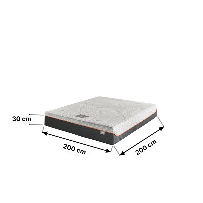 iSleepLuxe iCooltex Contour Pro Air Memory Foam HR Cooling Fabric Super King Mattress - 200x200x30cm - Image 15