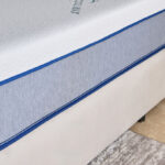 iSleepLuxe iCooltex Natura Latex Cooling Fabric Medium Firm Foam Queen Mattress - 160x200x25 cm