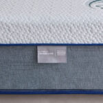 iSleepLuxe iCooltex Natura Latex Cooling Fabric Medium Firm Foam Queen Mattress - 160x200x25 cm