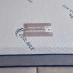 iSleepLuxe iCooltex Natura Latex Cooling Fabric Medium Firm Foam Queen Mattress - 160x200x25 cm