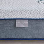 iSleepLuxe iCooltex Natura Latex Cooling Fabric Medium Firm Foam King Mattress - 180x210x25 cm