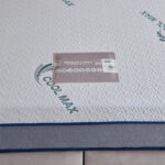 iSleepLuxe iCooltex Natura Latex Cooling Fabric Medium Firm Foam King Mattress - 180x210x25 cm