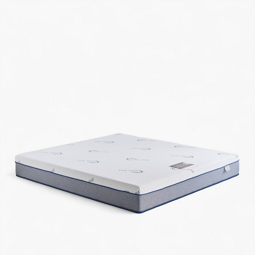 iSleepLuxe iCooltex Natura Latex Cooling Fabric Medium Firm Foam King Mattress - 180x210x25 cm - Image 12
