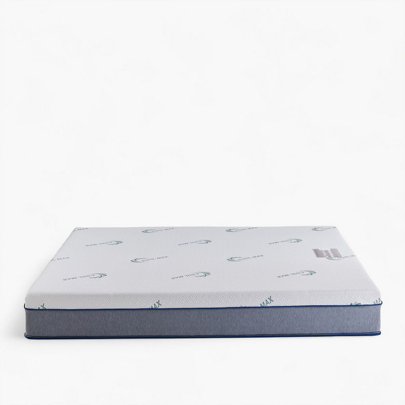 iSleepLuxe iCooltex Natura Latex Cooling Fabric Medium Firm Foam King Mattress - 200x200x25 cm - Image 14