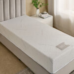 iSleepLuxe iCooltex Viscopedic HR Foam Memory Foam Cooling Fabric Single Mattress - 90x190x25 cm