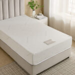 iSleepLuxe iCooltex Viscopedic HR Foam Memory Foam Cooling Fabric Queen Mattress - 160x200x25 cm