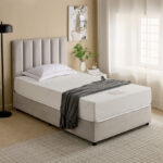 iSleepLuxe iCooltex Viscopedic HR Foam Memory Foam Cooling Fabric Queen Mattress - 160x200x25 cm