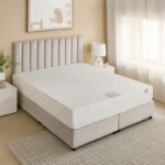 iSleepLuxe iCooltex Viscopedic HR Foam Memory Foam Cooling Fabric Super King Mattress - 200x200x25cm