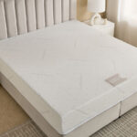 iSleepLuxe iCooltex Viscopedic HR Foam Memory Foam Cooling Fabric Super King Mattress - 200x200x25cm