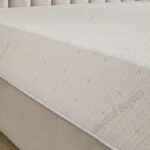 iSleepLuxe iCooltex Viscopedic HR Foam Memory Foam Cooling Fabric Super King Mattress - 200x200x25cm