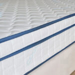 iSleepLuxe iCooltex Comfort Visco Cooling Fabric Memory Foam Bonnell Spring Mattress - 90x190x24 cm