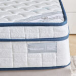 iSleepLuxe iCooltex Comfort Visco Cooling Fabric Memory Foam Bonnell Spring Mattress - 180x210x24 cm