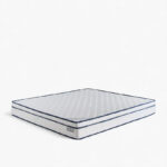 iSleepLuxe iCooltex Comfort Visco Cooling Fabric Memory Foam Bonnell Spring Mattress - 180x210x24 cm