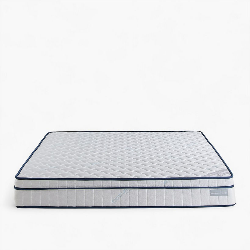 iSleepLuxe iCooltex Comfort Visco Cooling Fabric Memory Foam Bonnell Spring Mattress - 180x210x24 cm - Image 12