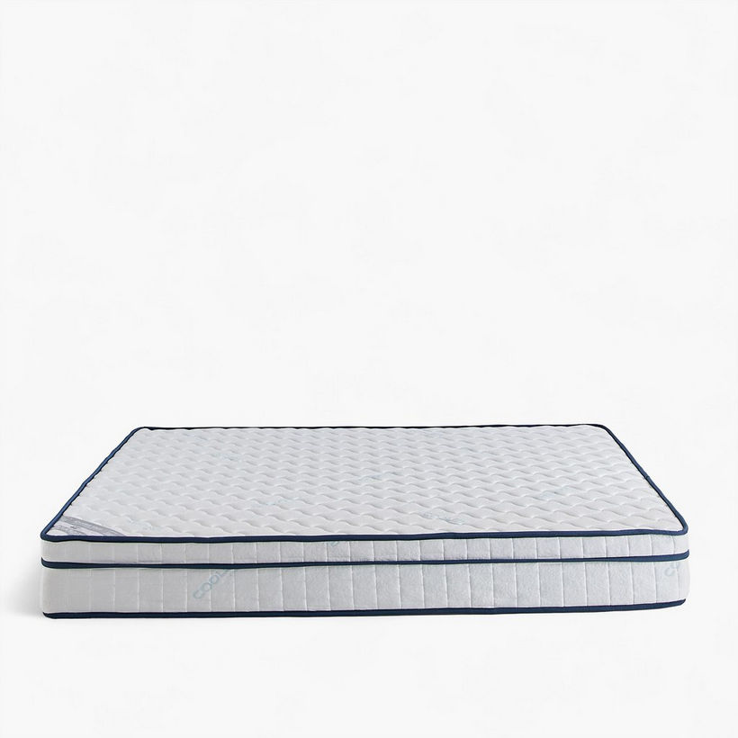 iSleepLuxe iCooltex Comfort Visco Cooling Fabric Memory Foam Bonnell Spring Mattress - 180x210x24 cm - Image 13