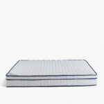 iSleepLuxe iCooltex Comfort Visco Cooling Fabric Memory Foam Bonnell Spring Mattress - 200x200x24 cm