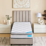 SleepEase iFirm Pillow Top Foam Extra Firm Single Mattress - 90x190x23 cm