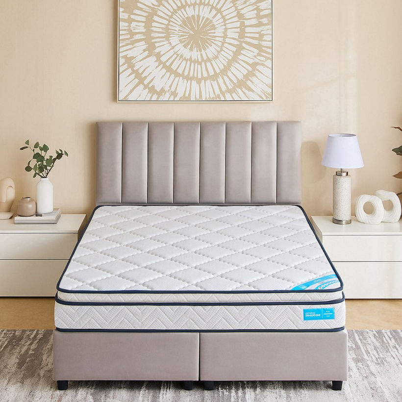 SleepEase iFirm Pillow Top Foam Extra Firm Queen Mattress - 160x200x23 cm - Image 3