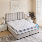 SleepEase iFirm Pillow Top Foam Extra Firm King Mattress - 180x200x23cm