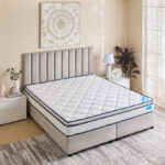 SleepEase iFirm Pillow Top Foam Extra Firm Super King Mattress - 200x200x23 cm