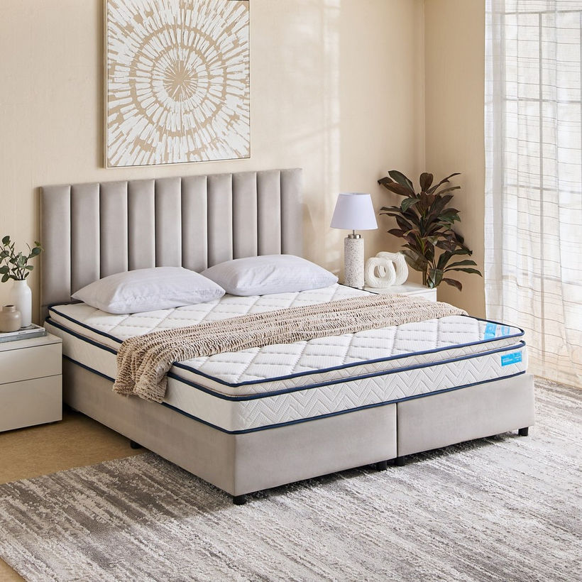 SleepEase iFirm Pillow Top Foam Extra Firm Super King Mattress - 200x200x23 cm - Image 10