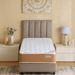 SleepLuxe iOrtho Visco Firm Rebonded Foam Single Mattress - 90x190x24 cm