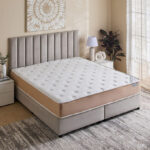 SleepLuxe iOrtho Visco Firm Rebonded Foam Super King Mattress - 200x200x24 cm