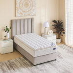 iRoyal Pillow Top SleepNest Medium Firm Bonnell Spring Single Mattress - 90x200x30 cm