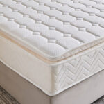 SleepNest iRoyal Pillow Top Medium Firm Bonnell Spring Queen Mattress -140x200x30 cm