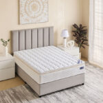 SleepNest iRoyal Pillow Top Medium Firm Bonnell Spring Queen Mattress - 160x200x30 cm