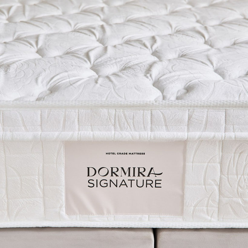 i-Dormira Signature Hotel Collection HR Foam Medium Firm Pocket Spring Mattress - 155x205x28cm - Image 9