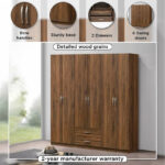 Kulltorp Plus 6-Door Wardrobe
