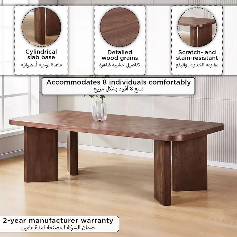 Vivian 8-Seater Dining Table - Image 2