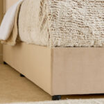 Movo Angelic Linear Upholstered King Bed - 180x200 cm