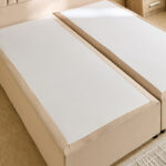 Movo Angelic Linear Upholstered King Bed - 180x200 cm