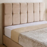Movo Nordica Pebble Upholstered King Bed - 180x200 cm
