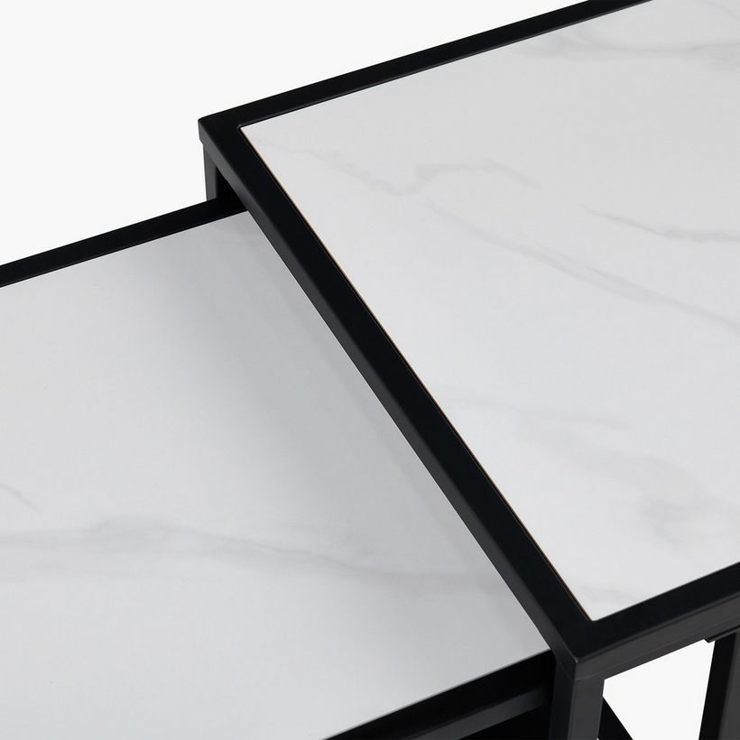 Roma Tory Sintered Stone Coffee Table - Set of 2 - Image 14