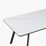 Roma Marwell 4-6 Seater Sintered Stone Top Extendable Dining Table