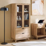Nordica 2-Door 2-Drawer Bookcase Showcase
