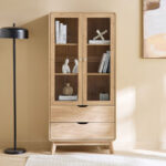 Nordica 2-Door 2-Drawer Bookcase Showcase