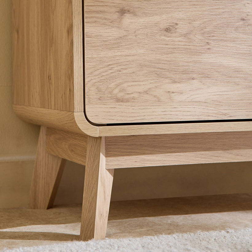 Nordica 2-Door 2-Drawer Bookcase Showcase - Image 8