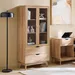 Nordica 2-Door 2-Drawer Bookcase Showcase - Image 12