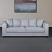 Aspen 3-Seater Fabric Sofa with 5 Cushions - Image 6