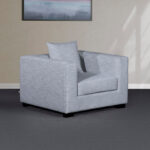Aspen Fabric Armchair Sofa with Cushion