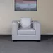 Aspen Fabric Armchair Sofa with Cushion - Image 6