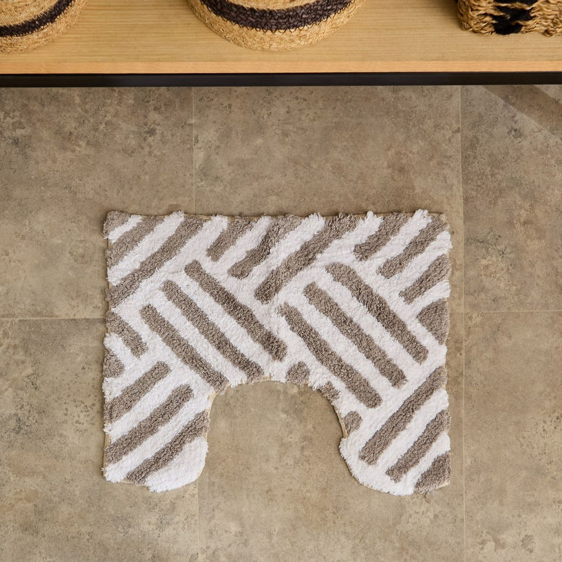 Milton Vive 2-Piece Cotton Bath Mat Set - 50x80+40 cm - Image 4