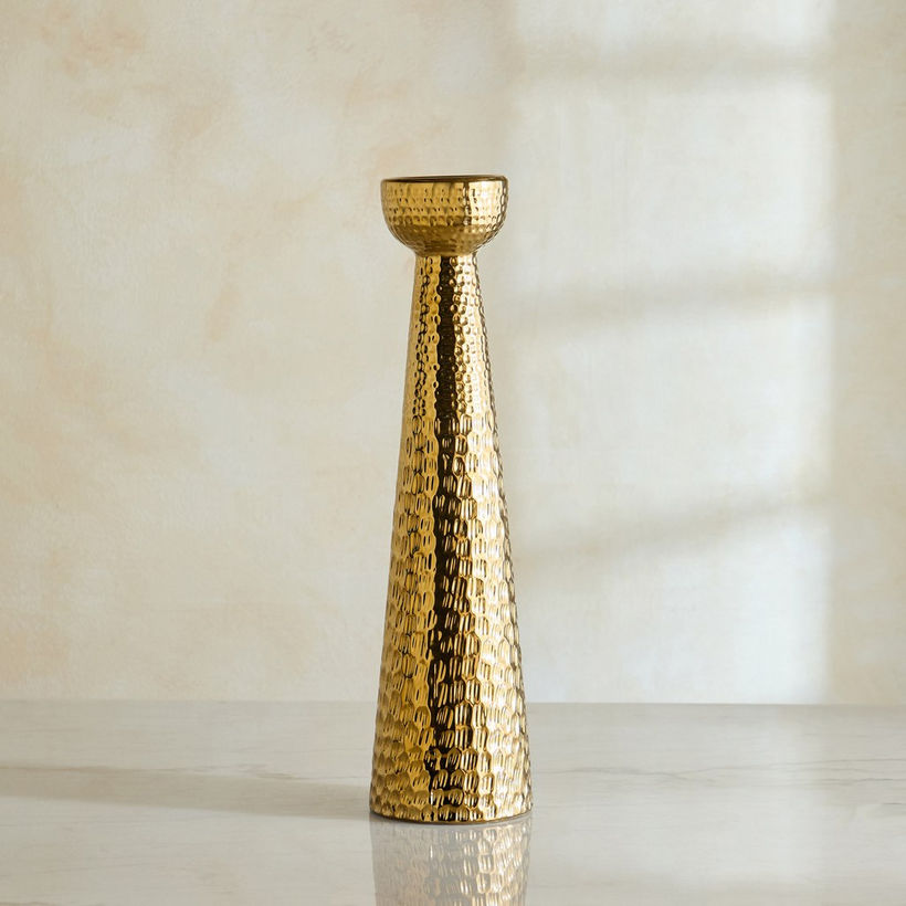 Aurum Titany Vianna Decorative Pillar Candleholder - 14x13.5x54 cm - Image 7